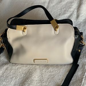 Black and cream leather Marc by Marc Jacobs.